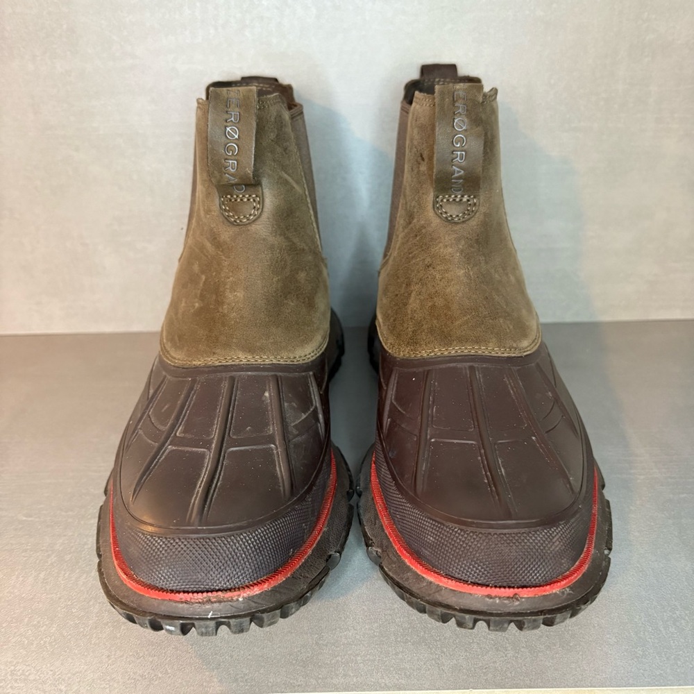 Cole Haan | 4.ZEROGRAND Waterproof Boots - Brown Tan ; Womens 9 - Picture 2 of 8